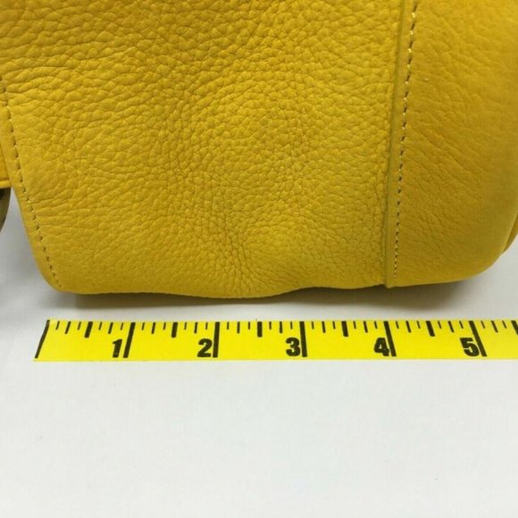 Simon Miller Bongai 15 Mini Nubuck Bucket Bag, Women's Size Mini - Yellow - Picture 9 of 10